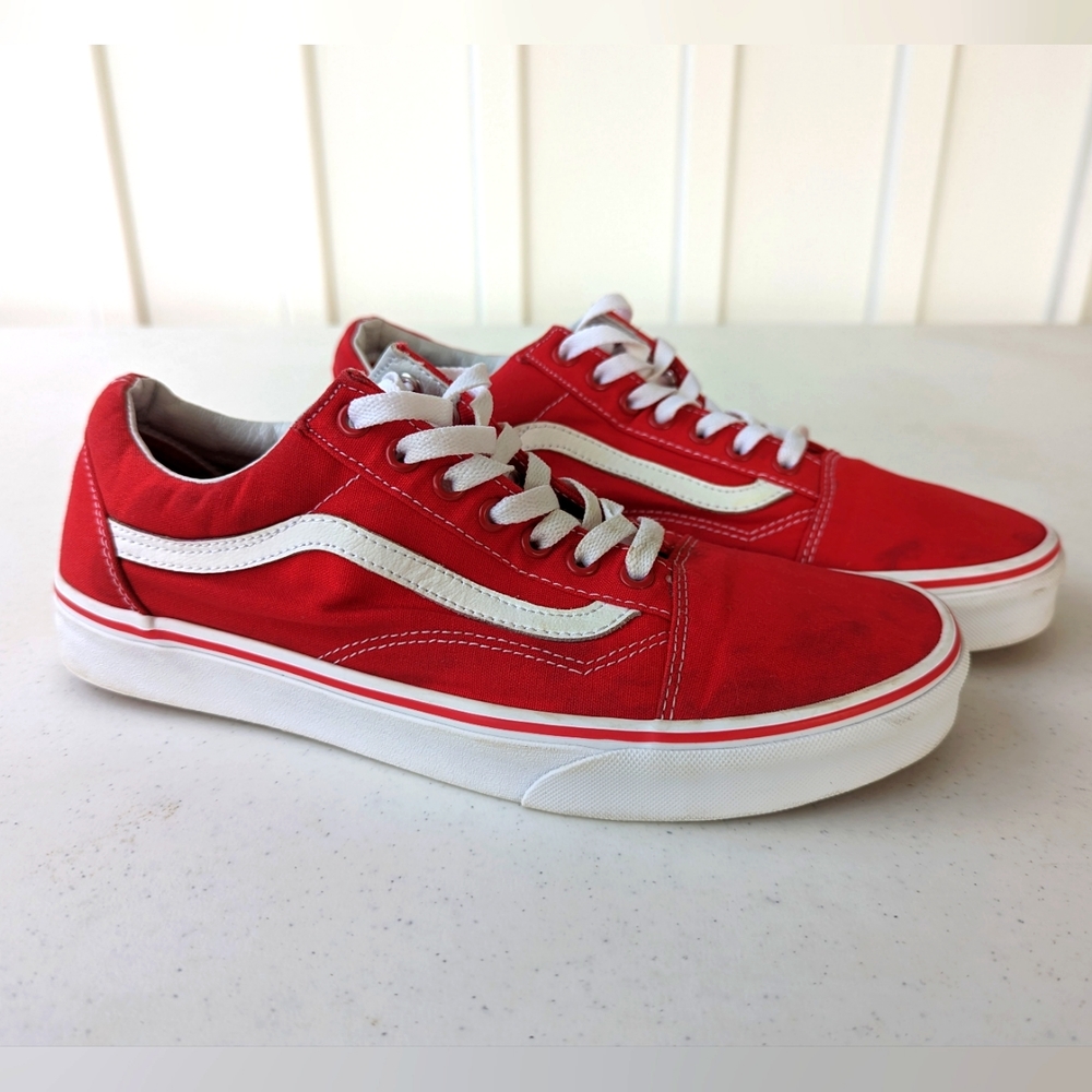 Vans Old Skool (Racing Red/True White)